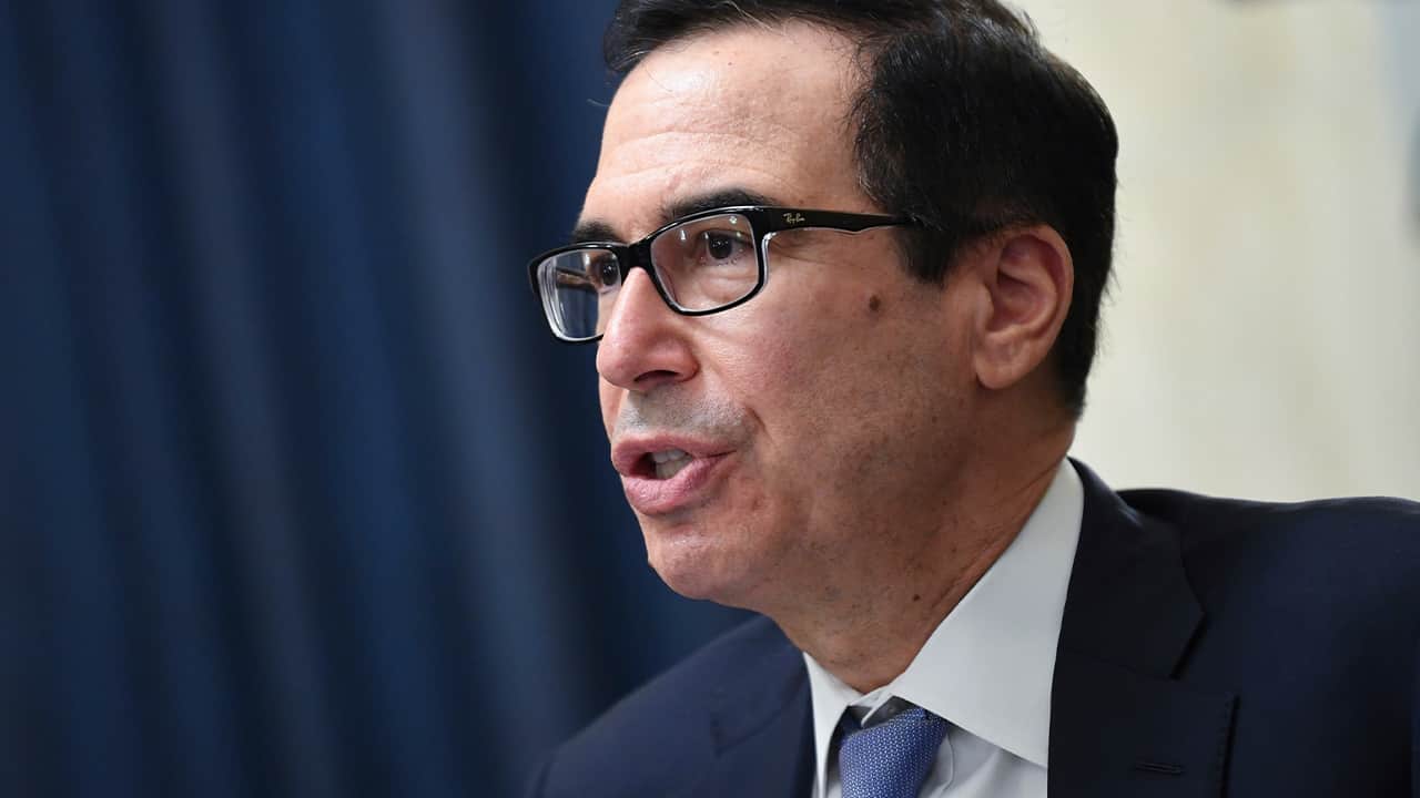 Photo of Treasury Secretary Steven Mnuchin