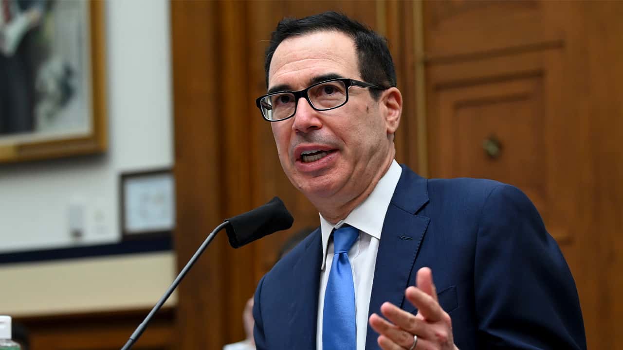 Photo of Treasury Secretary Steven Mnuchin