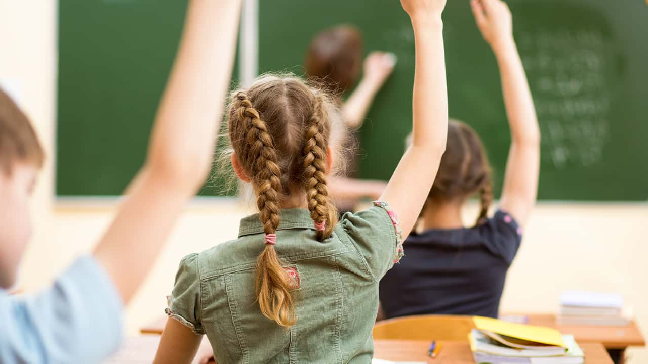 Photo of children in a classroom