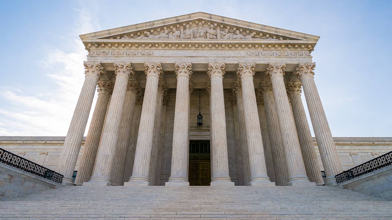 Photo of The Supreme Court in Washington