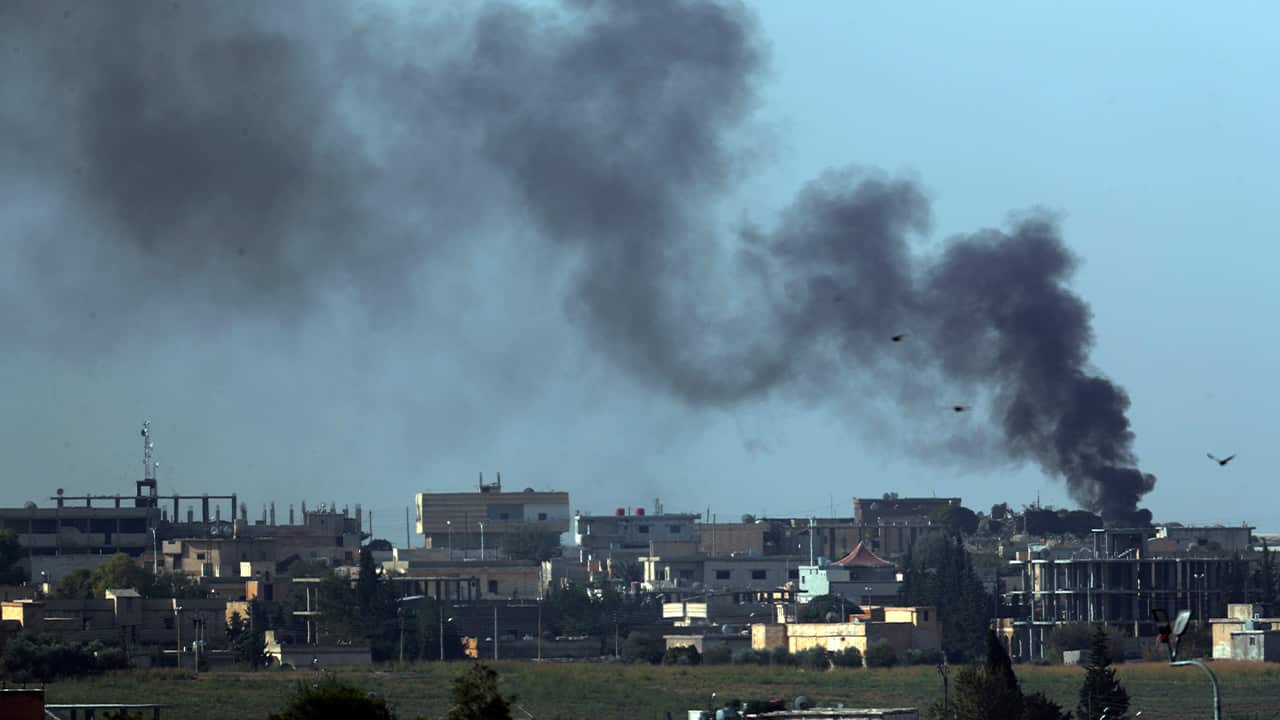 Photo of border between Turkey and Syria