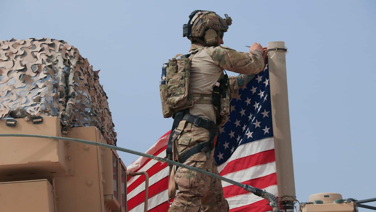 Photo of American soldier