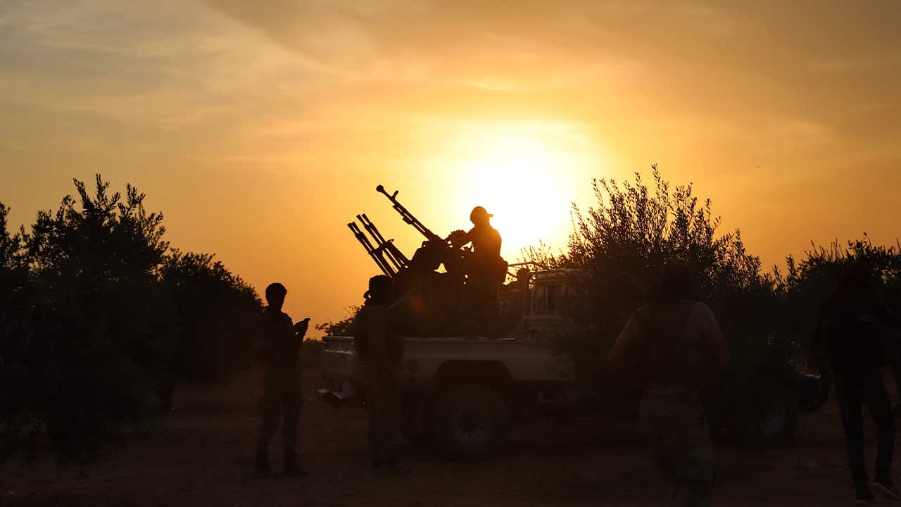 Photo of Turkey-backed Syrian opposition fighters 