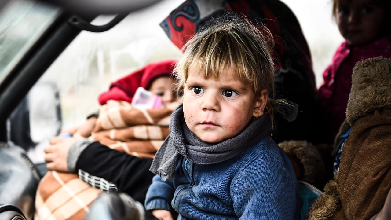 Photo of Syrian children