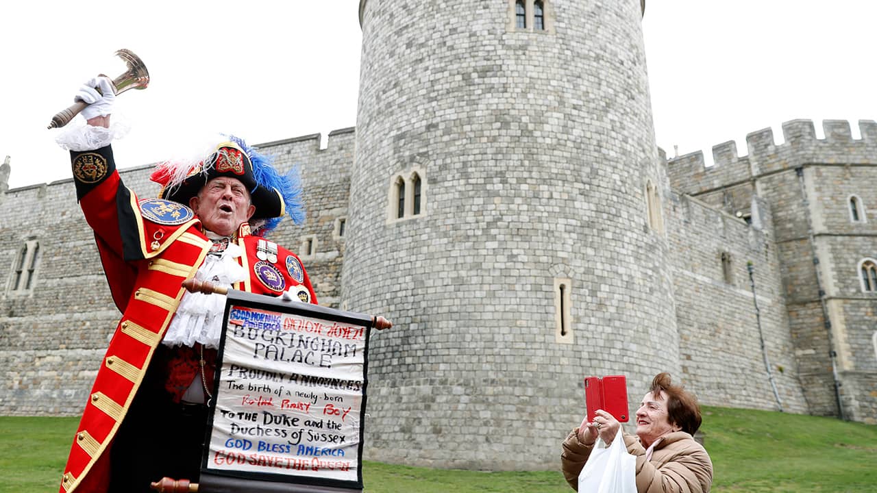 Photo of town crier 