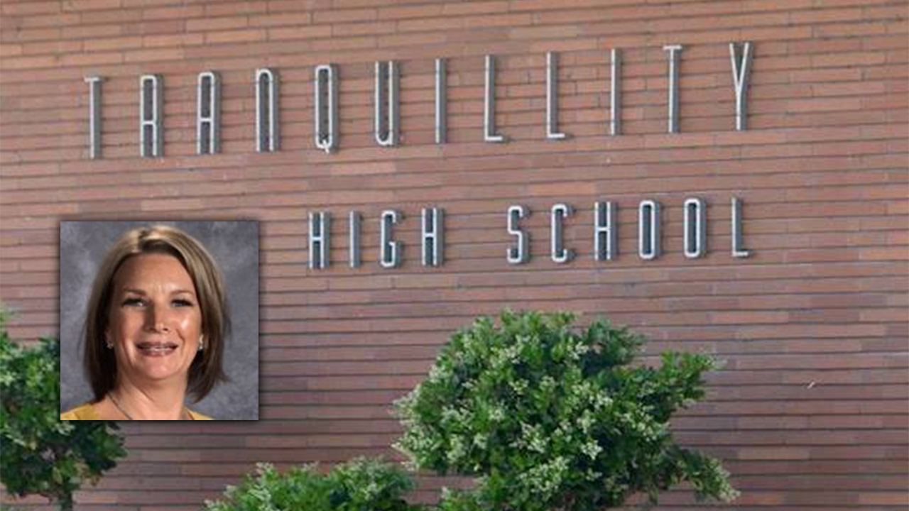 Portrait of Shannon Ables-Flack embedded in wall of Tranquillity HS photo