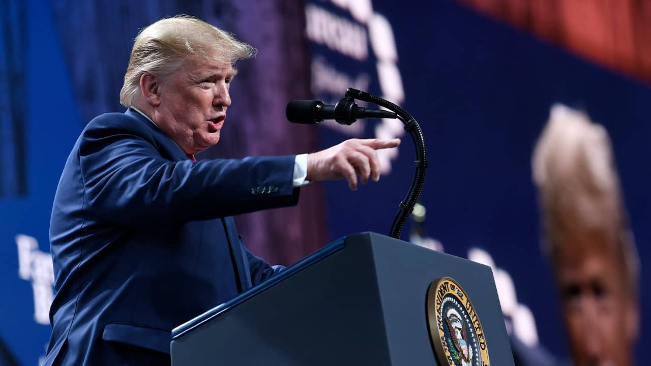 Photo of President Donald Trump 