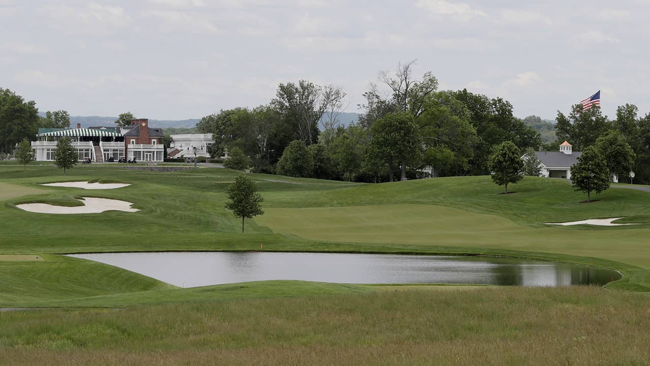 Photo of Trump National Golf Club in Bedminster, N.J.