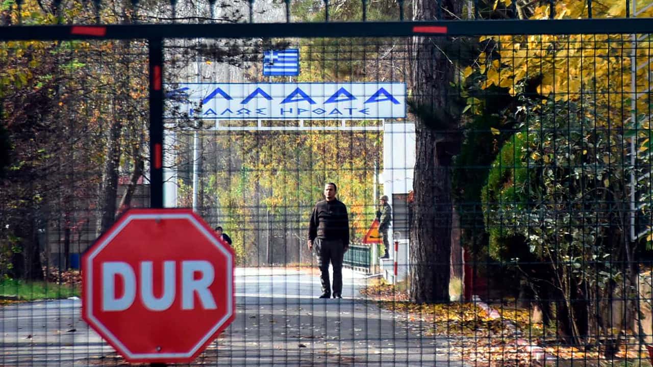 Photo of Pazarkule border gate, Edirne, Turkey