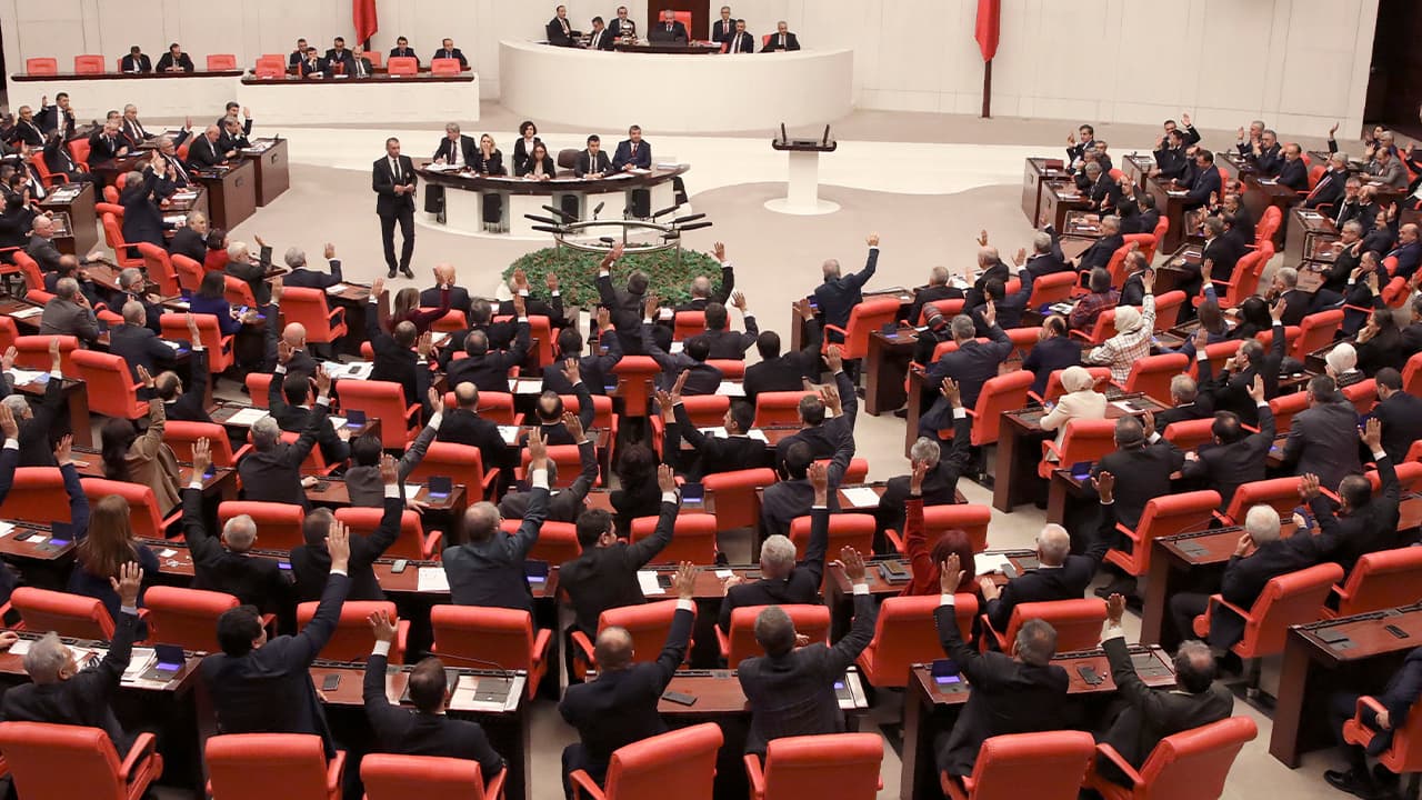 Photo of Members of Turkey's parliament