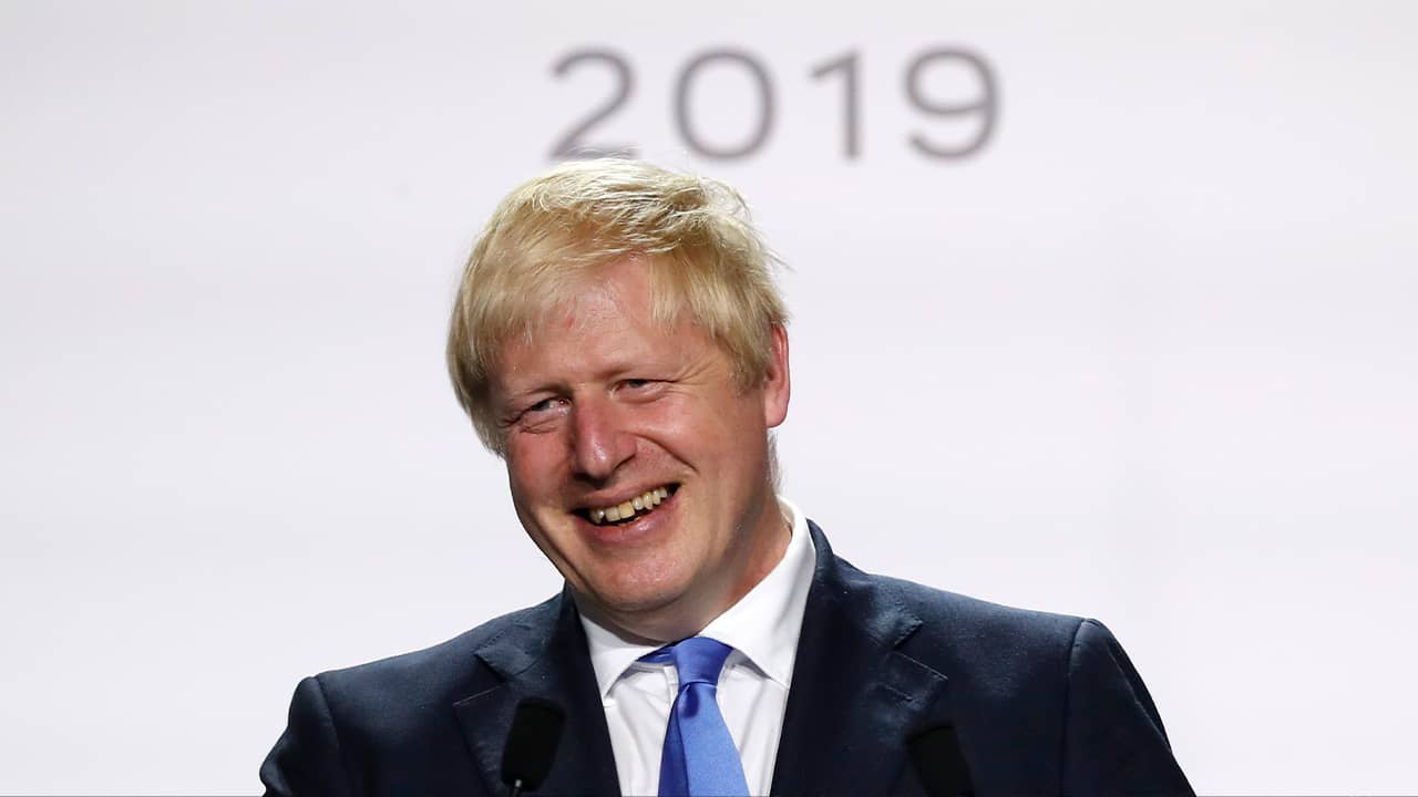 Photo of British Prime Minister Boris Johnson