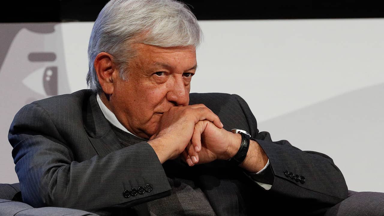 Photo of Mexican President-elect Andres Manuel Lopez Obrador