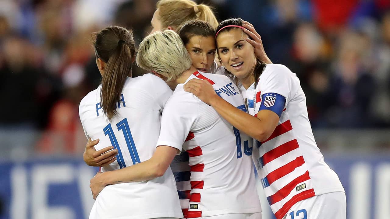 Photo of US women's national soccer team