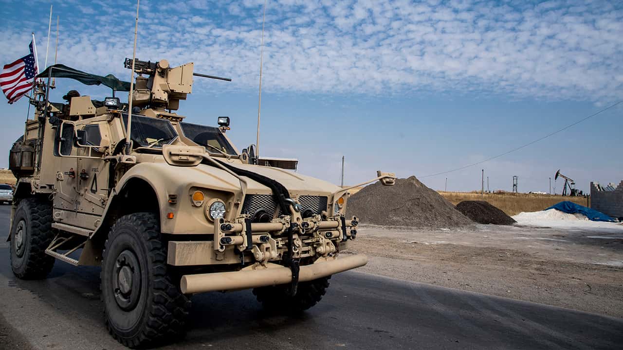 Photo of U.S. troops in Syria