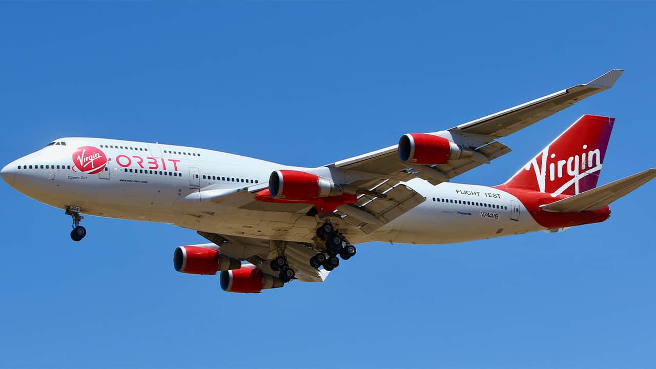 Photo of a Virgin Orbit