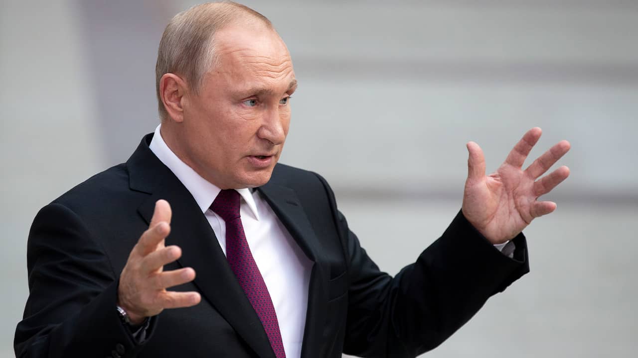 Photo of Russian President Vladimir Putin