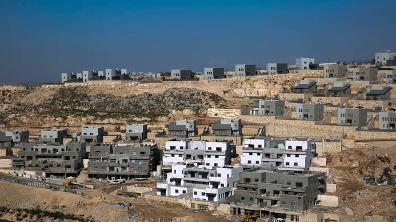 Photo of West Bank settlement of Naale