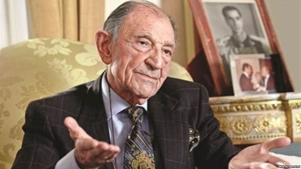 Photo of former Iranian ambassador to the United States Ardeshir Zahedi