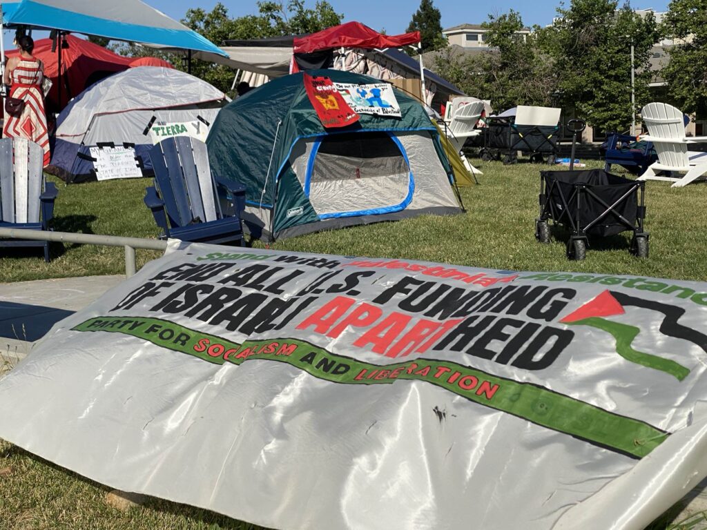 Gaza Solidarity Encampment at UC Merced