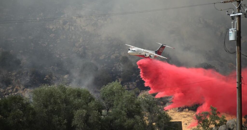 Calfire Lighting Firefighters Make Progress on Fresno June Lightning Complex, All ...