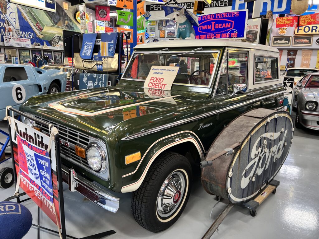 World's Coolest Garages: Beautifully Restored Bronco owned by Luis Chanes