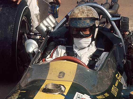 Parnelli Jones Behind the Wheel of the Famed No. 6 Lotus Ford 