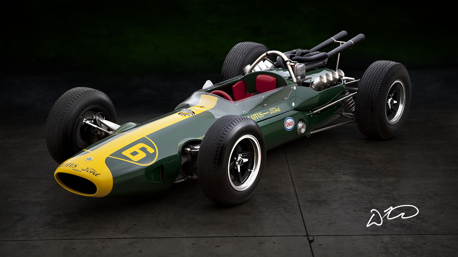 The Restored 1964 Lotus Ford Indy Car