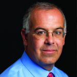 Portrait of New York Times Columnist David Brooks