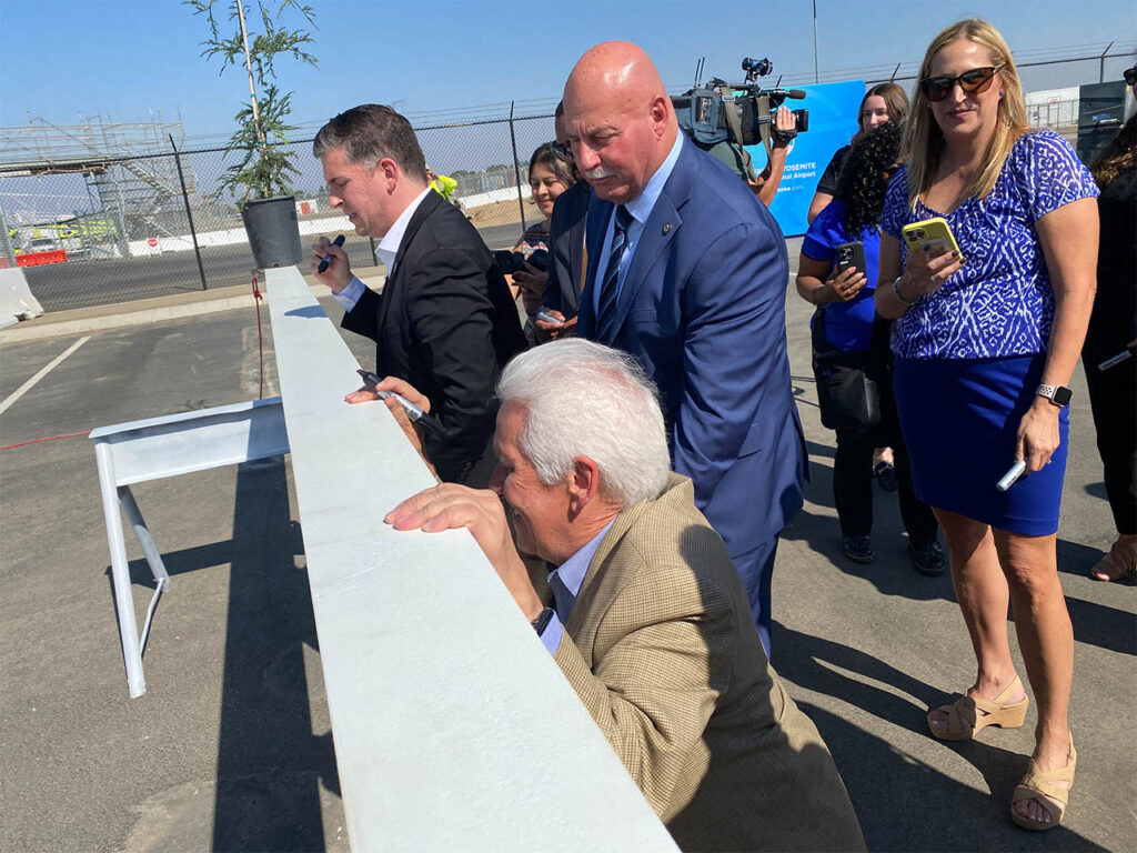 FAT Final Beam With Mayor Dyer, Rep. Jim Costa, and Councilmember Tyler Maxwell