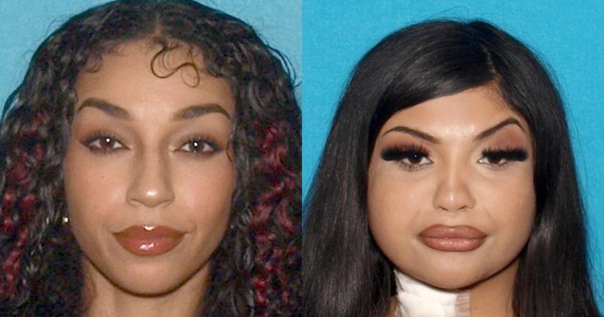 Aaminah Norman (left), 26, and Sabrina Acosto-Ramirez, 29, are wanted in connection with the murder of Adriana Gonzales. (Fresno PD)