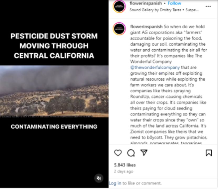 Court documents said that the defendant "crossed all lines" after posting this to Instagram on Nov. 17, 2024.