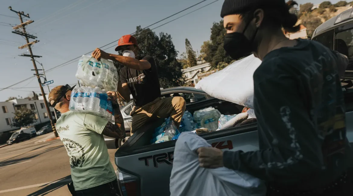 Eaton Fire Bottled Water