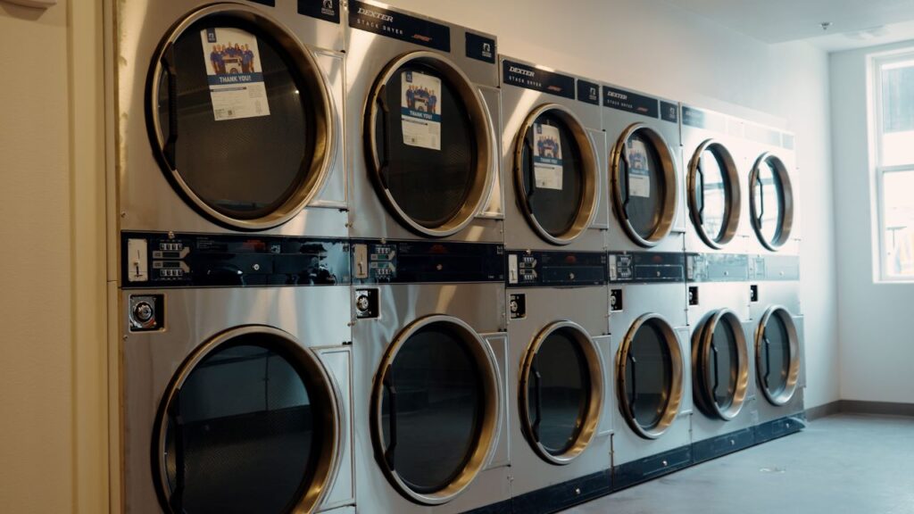 Fresno Mission's Family Center Laundry Room