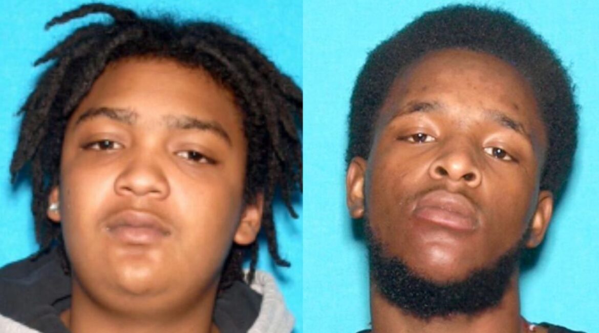 Fresno detectives are investigating the gang-related shooting death of Markazsa Perry, 31, with Makhy Joyce (left), 19, Malik Jordan, 18, a 17-year-old male arrested in connection to the crime. (Fresno PD)
