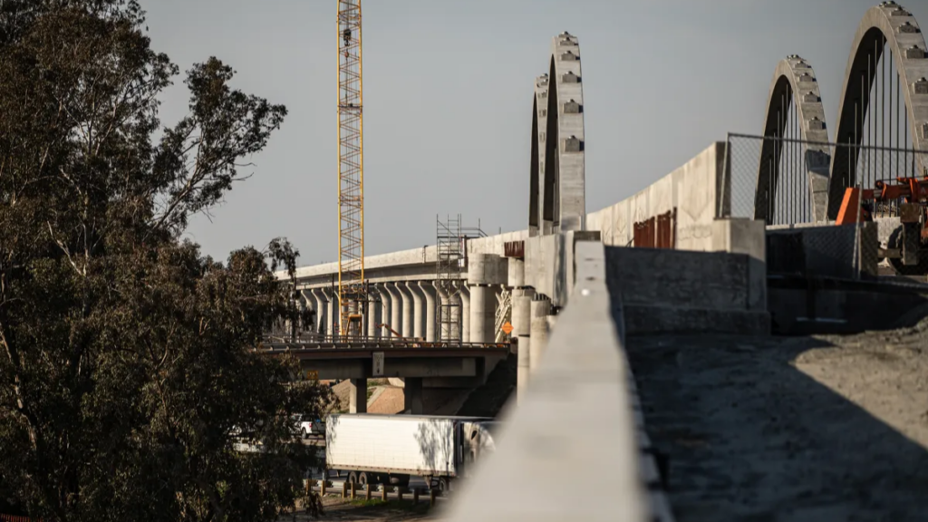 High Speed Rail Overpass South Fresno