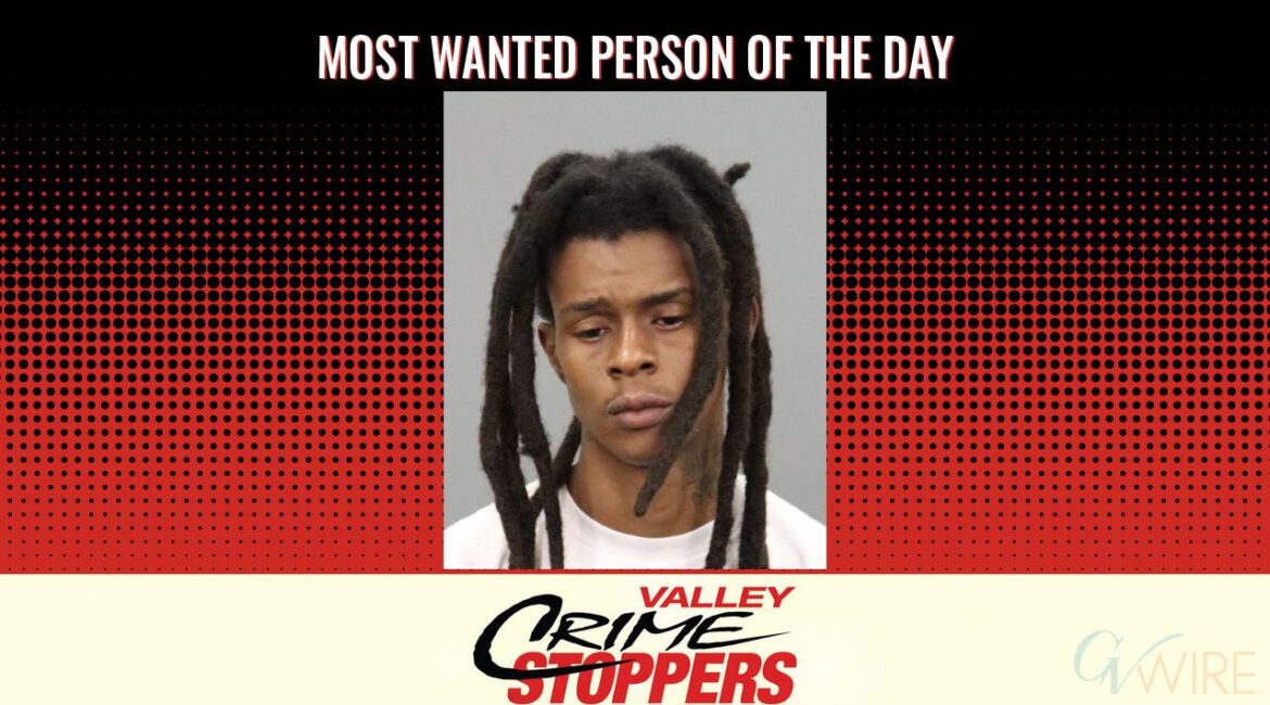 Tevin DeAnthony Morris is Valley Crime Stoppers' Most Wanted Person of the Day for Feb. 14, 2025. (Valley Crimes Stoppers)