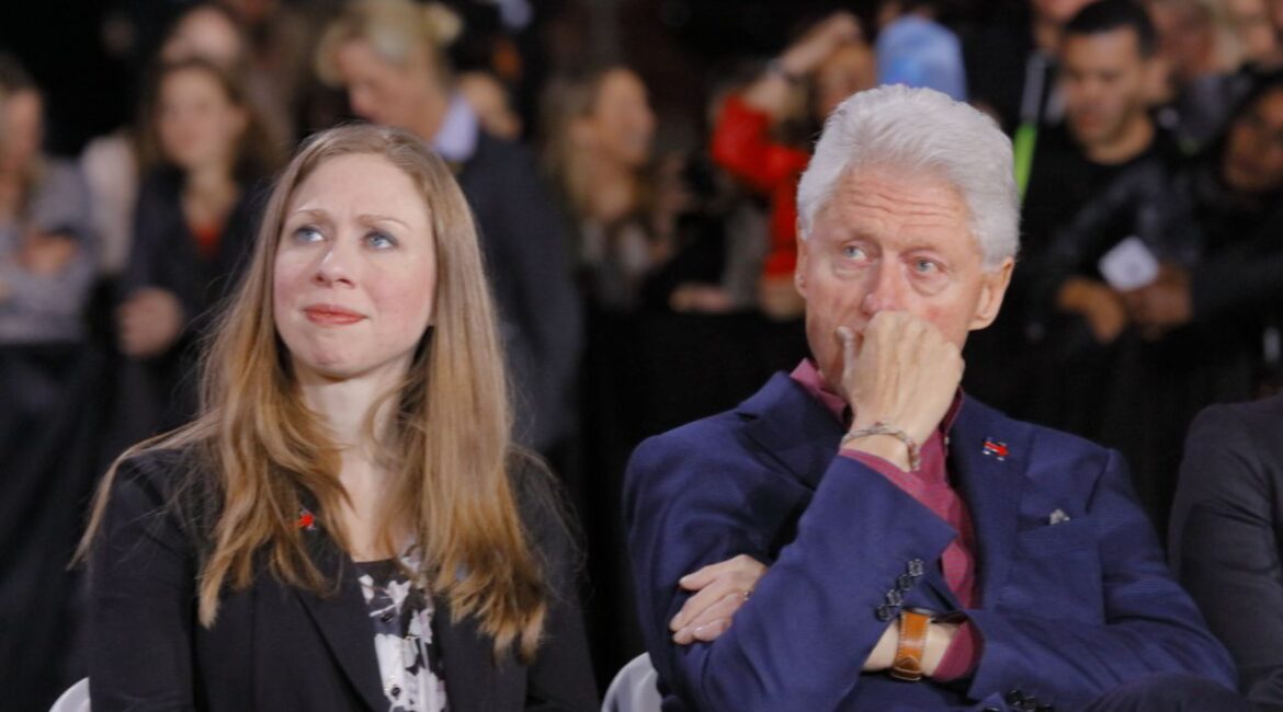 There is no evidence that Chelsea Clinton (left) took home $84 million from USAID, as financial records and fact-checking sources refute the claim. (Shutterstock)