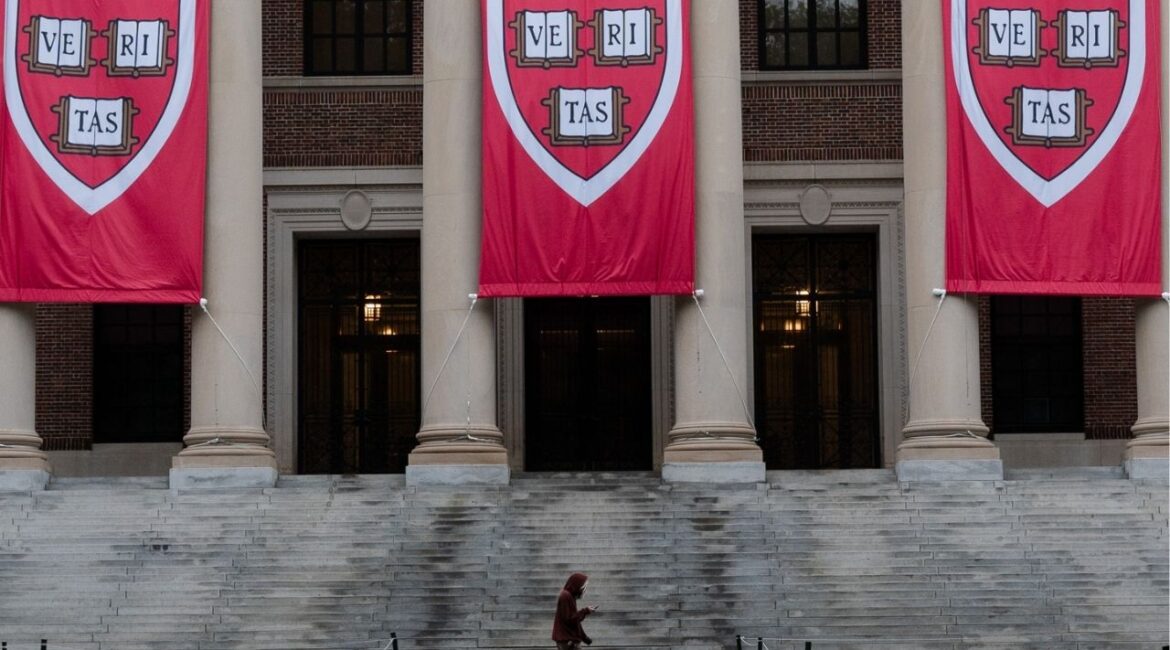 Harvard University’s campus in Cambridge, Mass., Sept. 6, 2024. The Trump administration said on Monday, March 31, 2025, that it was reviewing roughly $9 billion in federal grants and contracts awarded to Harvard, accusing the school of allowing antisemitism to run unchecked on its campus. (Sophie Park/The New York Times)