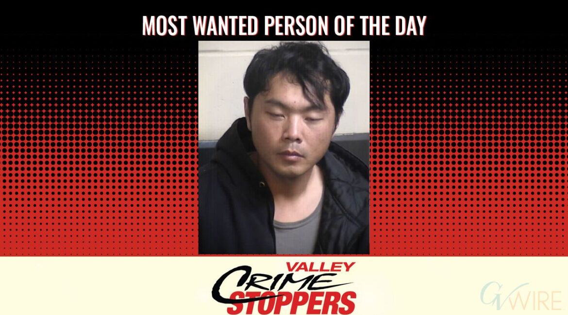 Jason Allen Wisdom is Valley Crime Stoppers' Most Wanted Person of the Day for March 11, 2025. (Valley Crimes Stoppers)