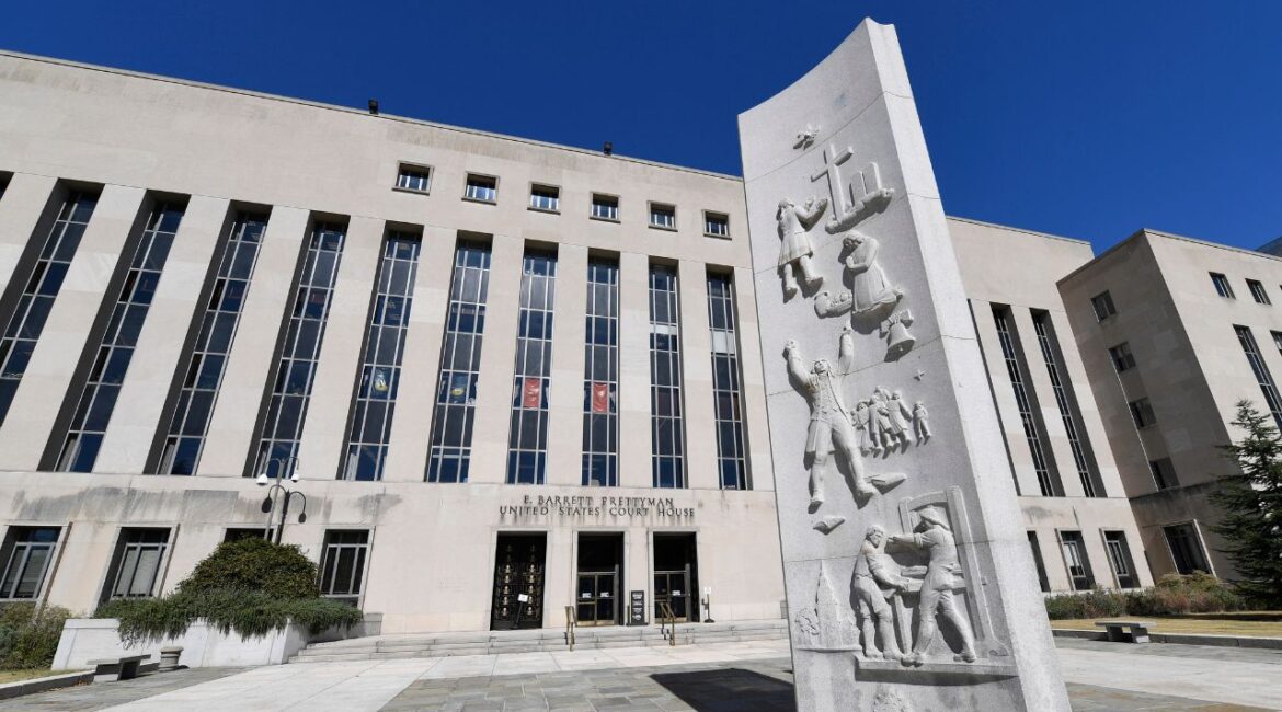 The E. Barrett Prettyman United States Courthouse in Washington, Oct. 11, 2019. (AP File)