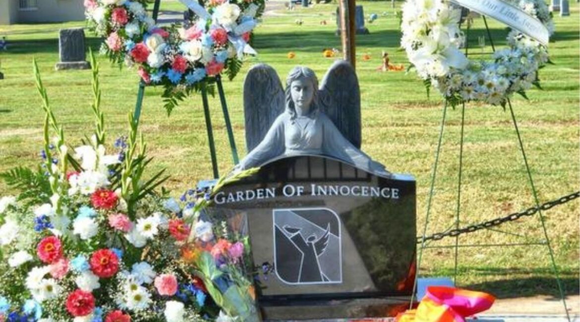 A public burial ceremony will be held Saturday, April 5, 2025, in Fresno to honor five abandoned infants, organized by Garden of Innocence – Fresno County. (Garden of Innocence)