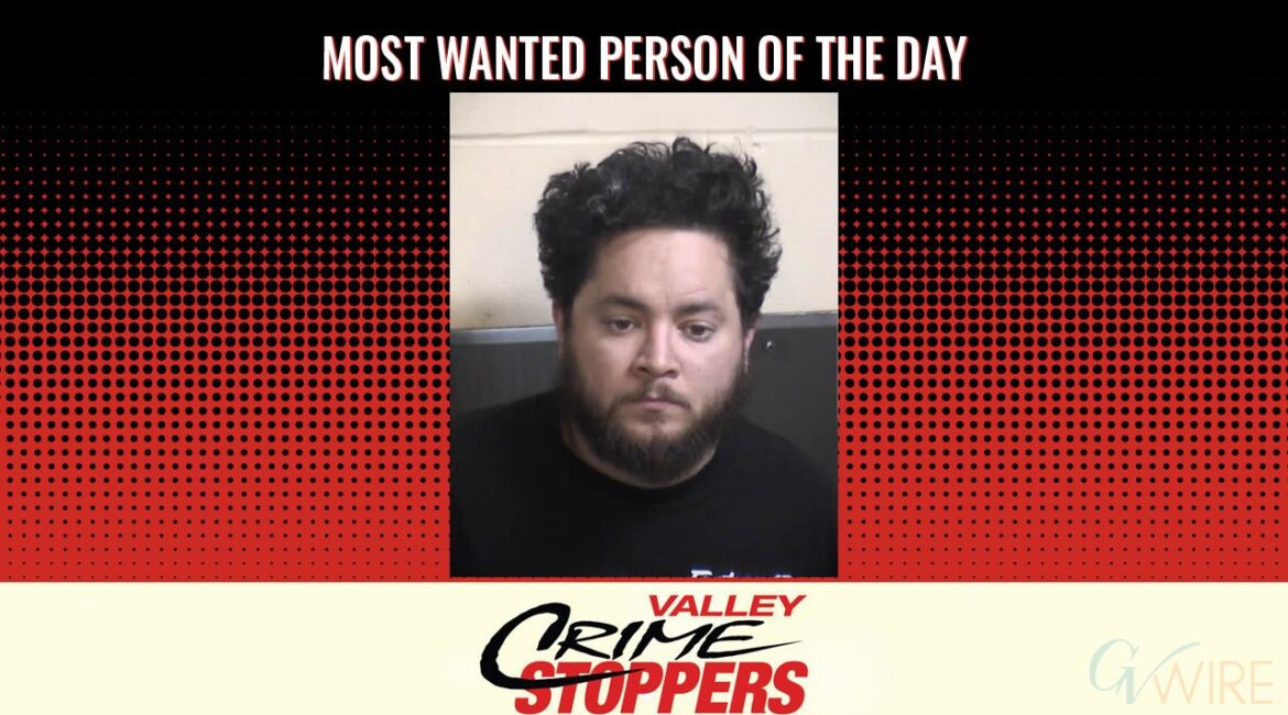 Israel Trinidad Gallardo is Valley Crime Stoppers' Most Wanted Person of the Day for April 9, 2025. (Valley Crimes Stoppers)