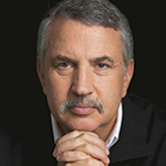 Portrait of New York Times Op-Ed Columnist Thomas L. Friedman