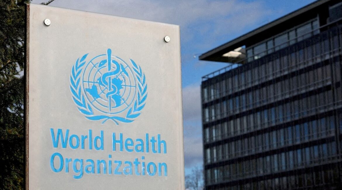 The World Health Organization (WHO) headquarters in Geneva, Switzerland, January 28, 2025. REUTERS/Denis Balibouse/File Photo