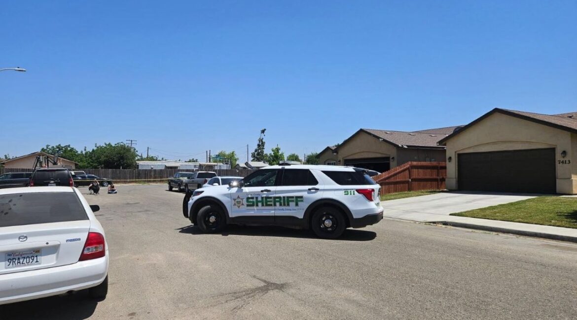 Tulare County sheriff’s detectives are investigating a double shooting in Goshen after two people were found wounded Thursday, May 29, 2025. (Tulare County SO)