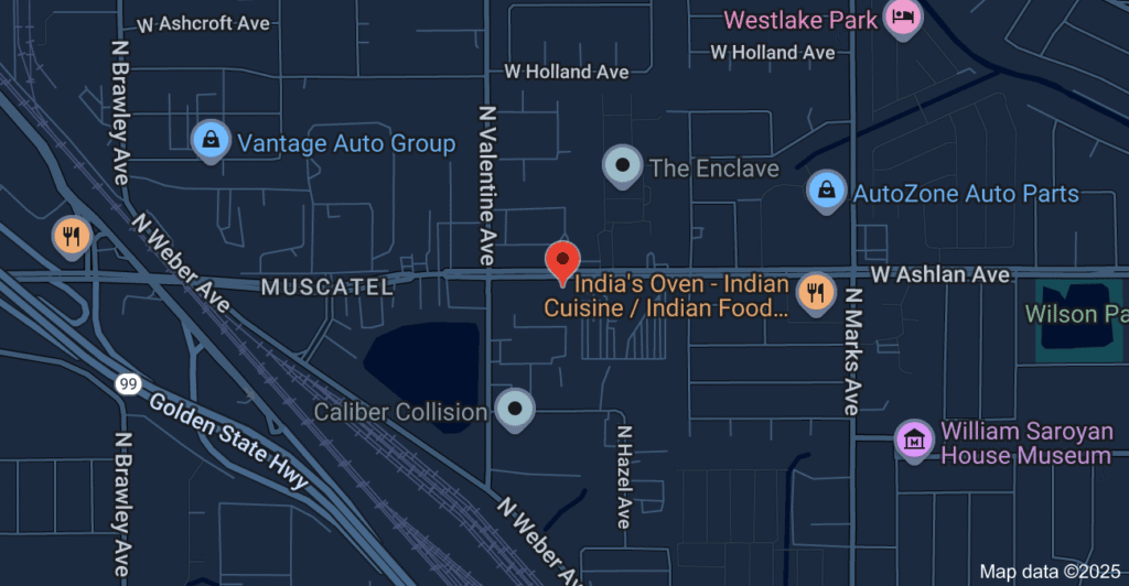 Location of new Fresno Fire Station 12