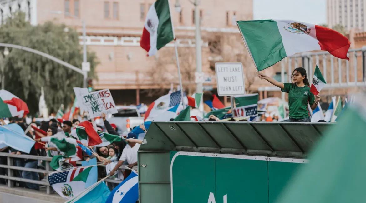 LA Protesters, Day Without Immigrants