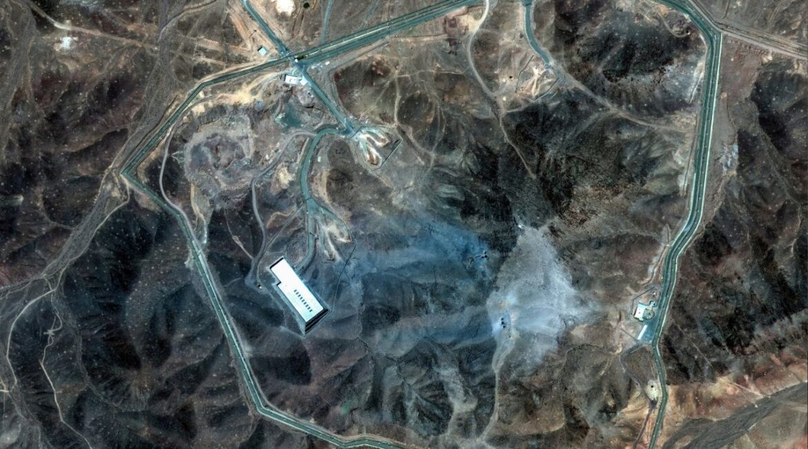 A satellite view shows an overview of Fordow underground complex, after the U.S. struck the underground nuclear facility, near Qom, Iran June 22, 2025. MAXAR TECHNOLOGIES/Handout via REUTERS