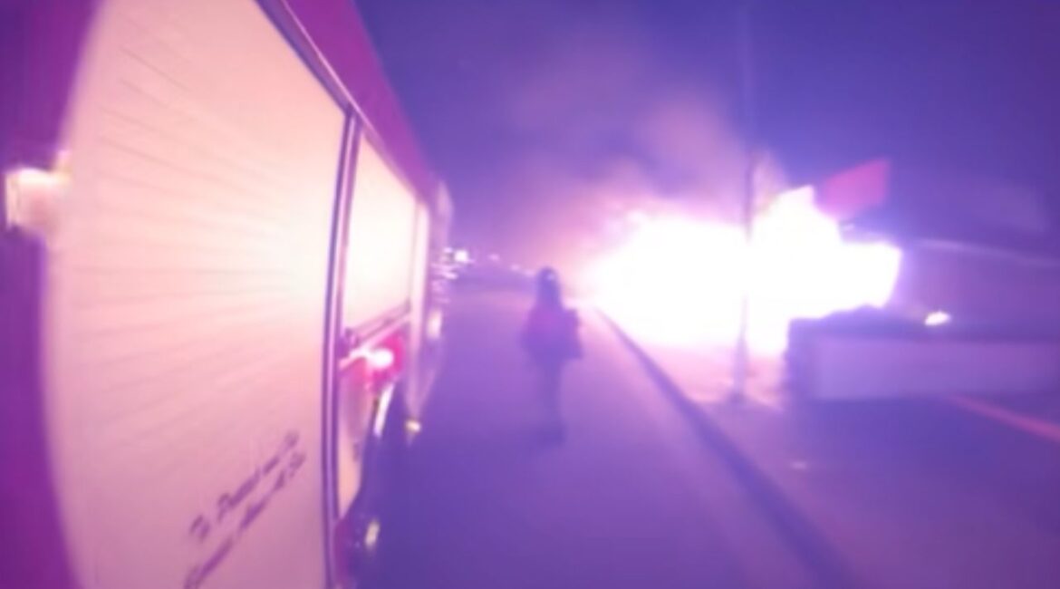 A vacant Fresno restaurant was heavily damaged in a fire early Friday, June 13, 2025, morning, with no injuries reported and the cause under investigation. (Fresno FD)