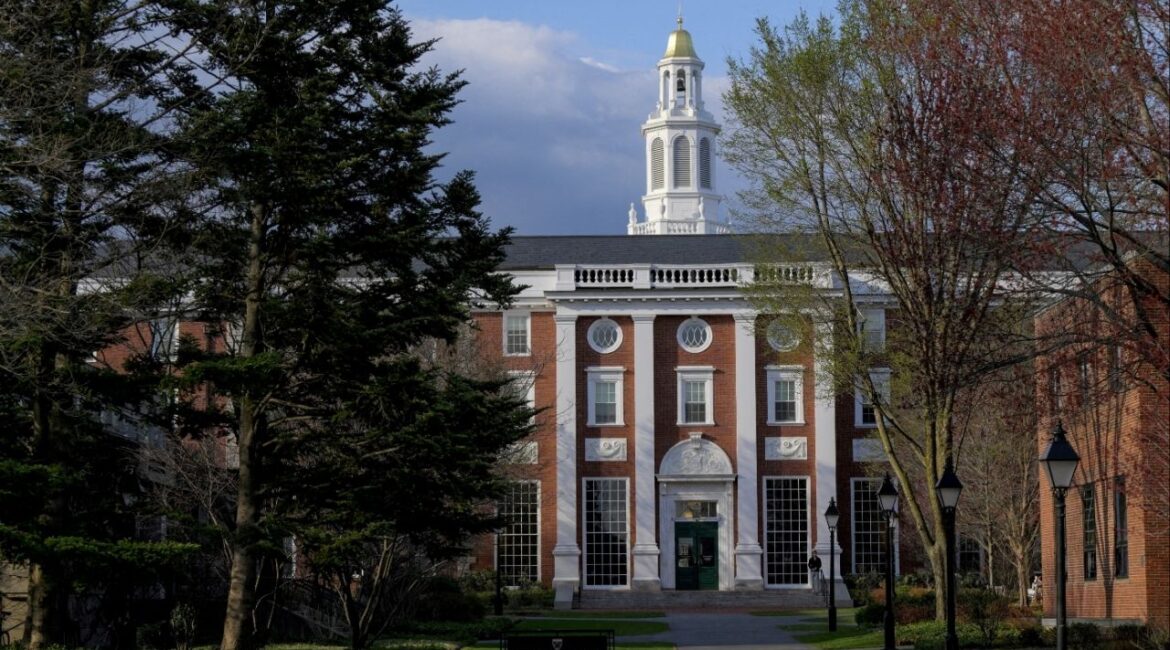 A view of the Business School campus of Harvard University in Cambridge, Massachusetts, U.S., April 15, 2025. (Reuters File)